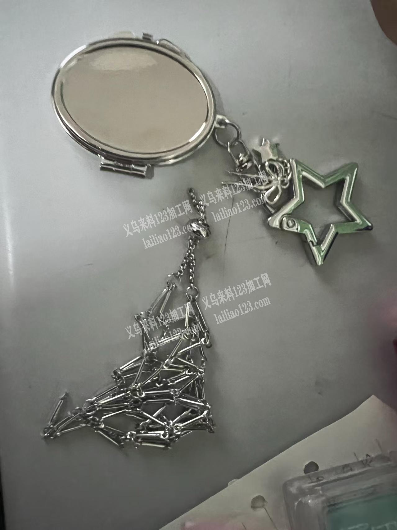 这钥匙扣挂件有订单，寻找做成品的工厂。成