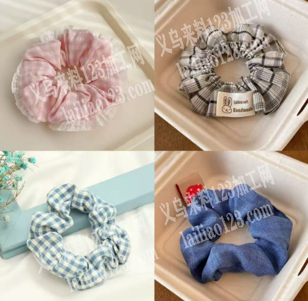 大量布艺大肠圈订单，寻找专业做布艺发圈的