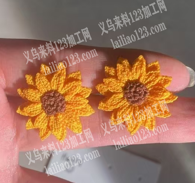 钩针编织的手工活，如图，寻找专业做钩针编