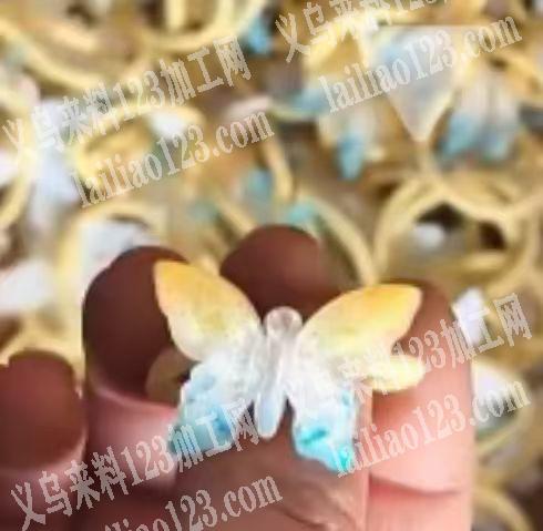 寻找生产蝴蝶发圈的厂家，请联系详谈，长期