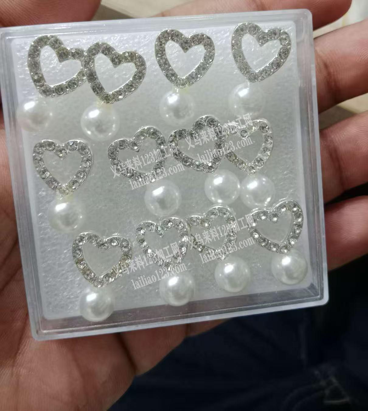 简单耳环手工活外发加工，发义乌本地。长期