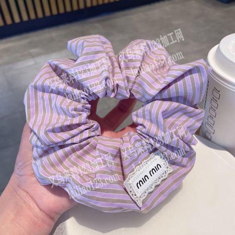 【需要成品工厂】商贸城布艺发圈成品订单，