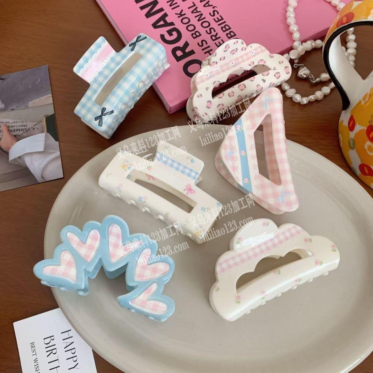 【公司发夹订单】寻找如图类型清新风格的抓