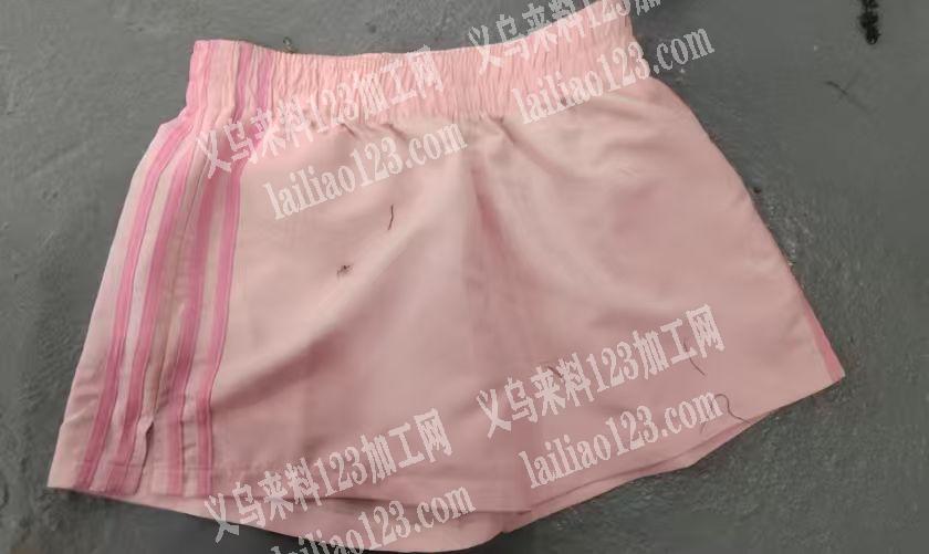 【发外地】公司有短裤订单外发加工，如图，