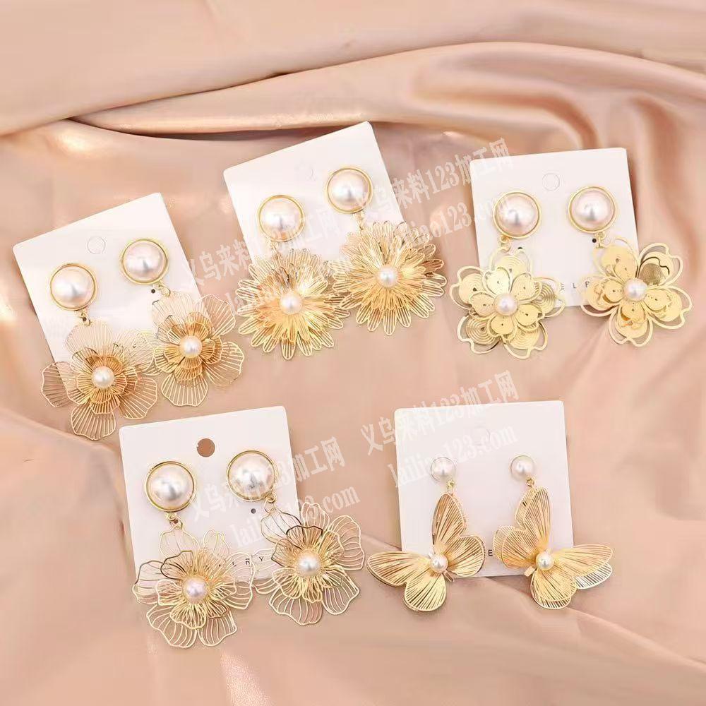 寻找下面耳环成品源头工厂长期有货量大加微