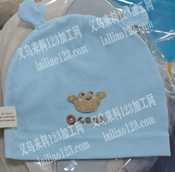 小帽子，绣花外发。附图片，寻找绣花的加工