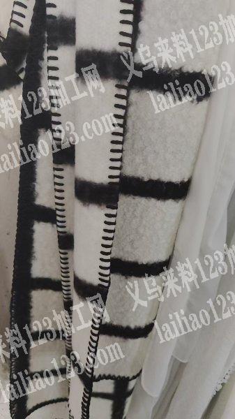 特殊缝纫外发加工。如图走线，谁家可以加工