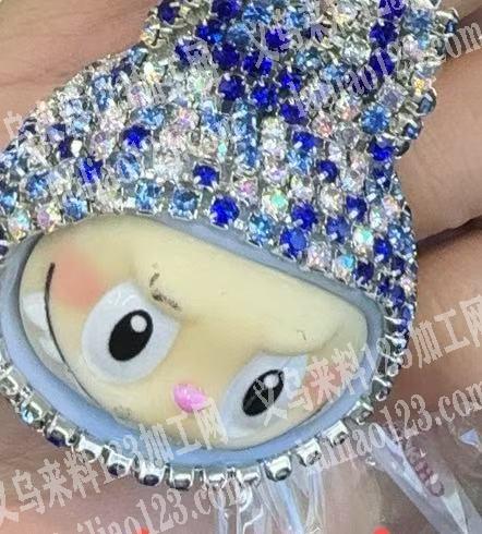 公仔粘爪链的手工活外发加工，寻找会做的手