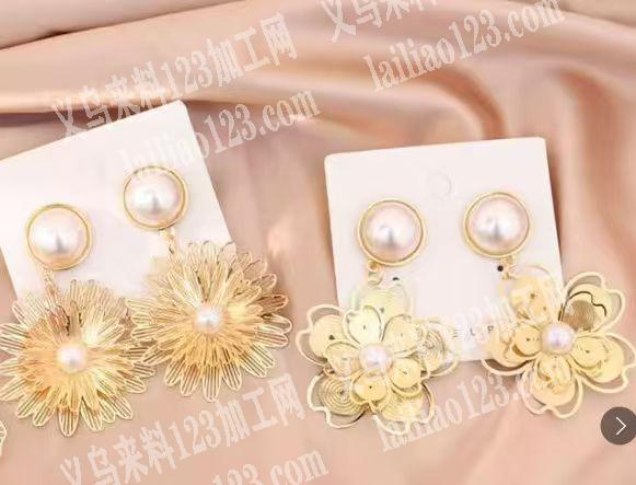 公司电商花朵耳环成品订单，寻找成品耳环工