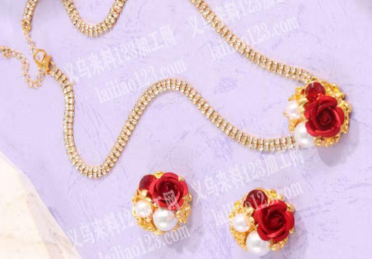 如图系列耳环成品订单，寻找专业做耳环项链