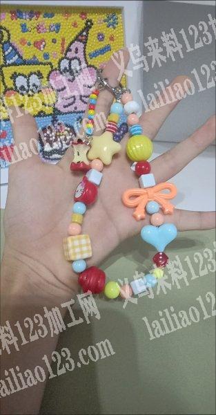 串珠手链挂链订单，成品订单，寻找可以包工