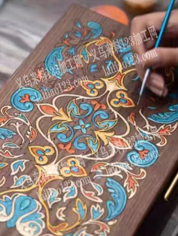 【手绘外发加工】寻找会做这个手绘的加工厂