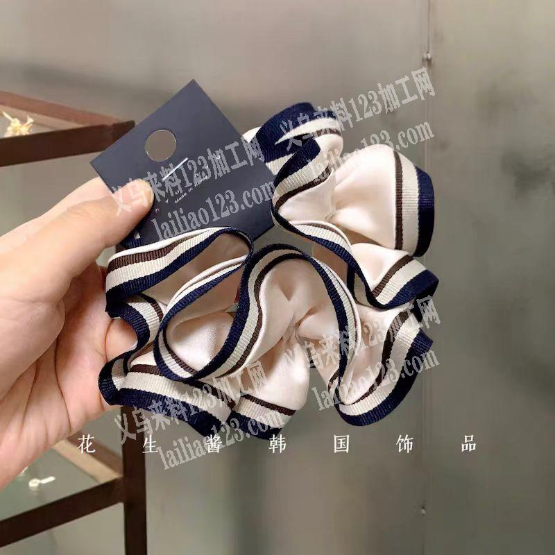 【2图】布艺发圈平车活外发加工，。如图。