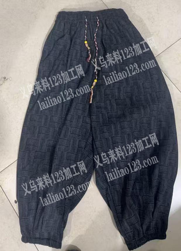 松紧带裤子外发加工，寻找专业做裤子的加工