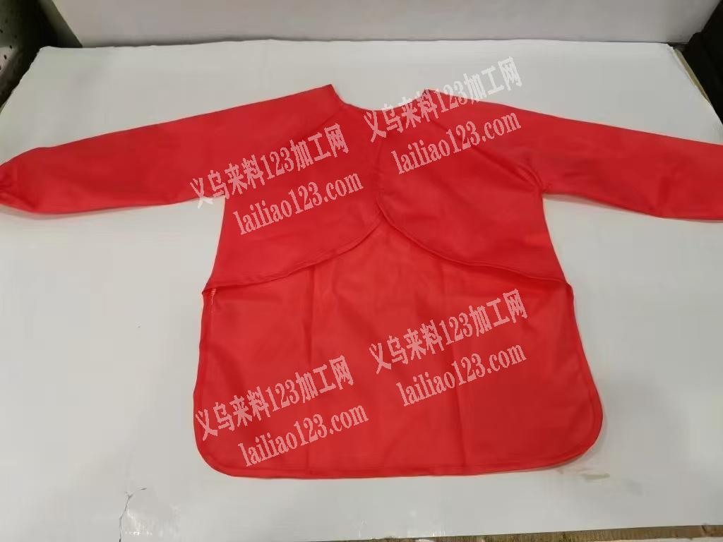 寻找服装加工厂，【做罩衣】如图，简单罩衣