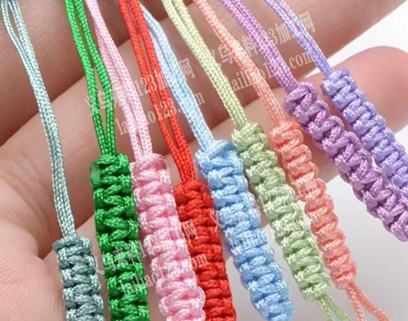 【发本地的手工活】手链编织打结的手工活外