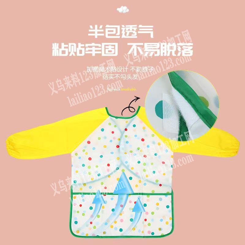 简单平车活外发加工。踩线做这个罩衣，量很