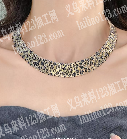 不锈钢个性项链订单，如图夸张项链订单，成