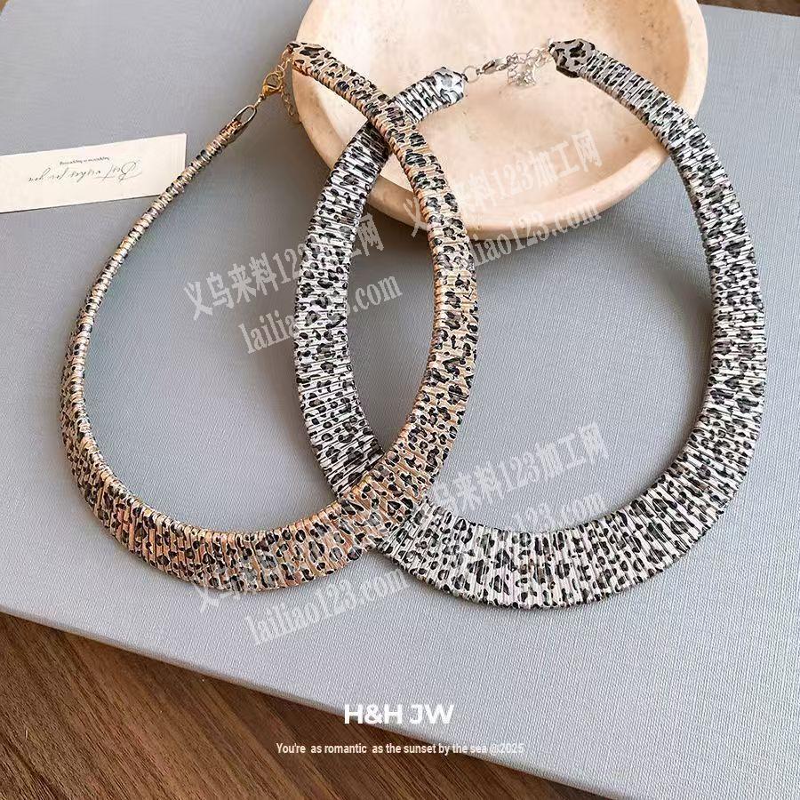 不锈钢个性项链订单，如图夸张项链订单，成