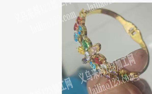 如图不锈钢手镯成品订单，寻找可以直接做成