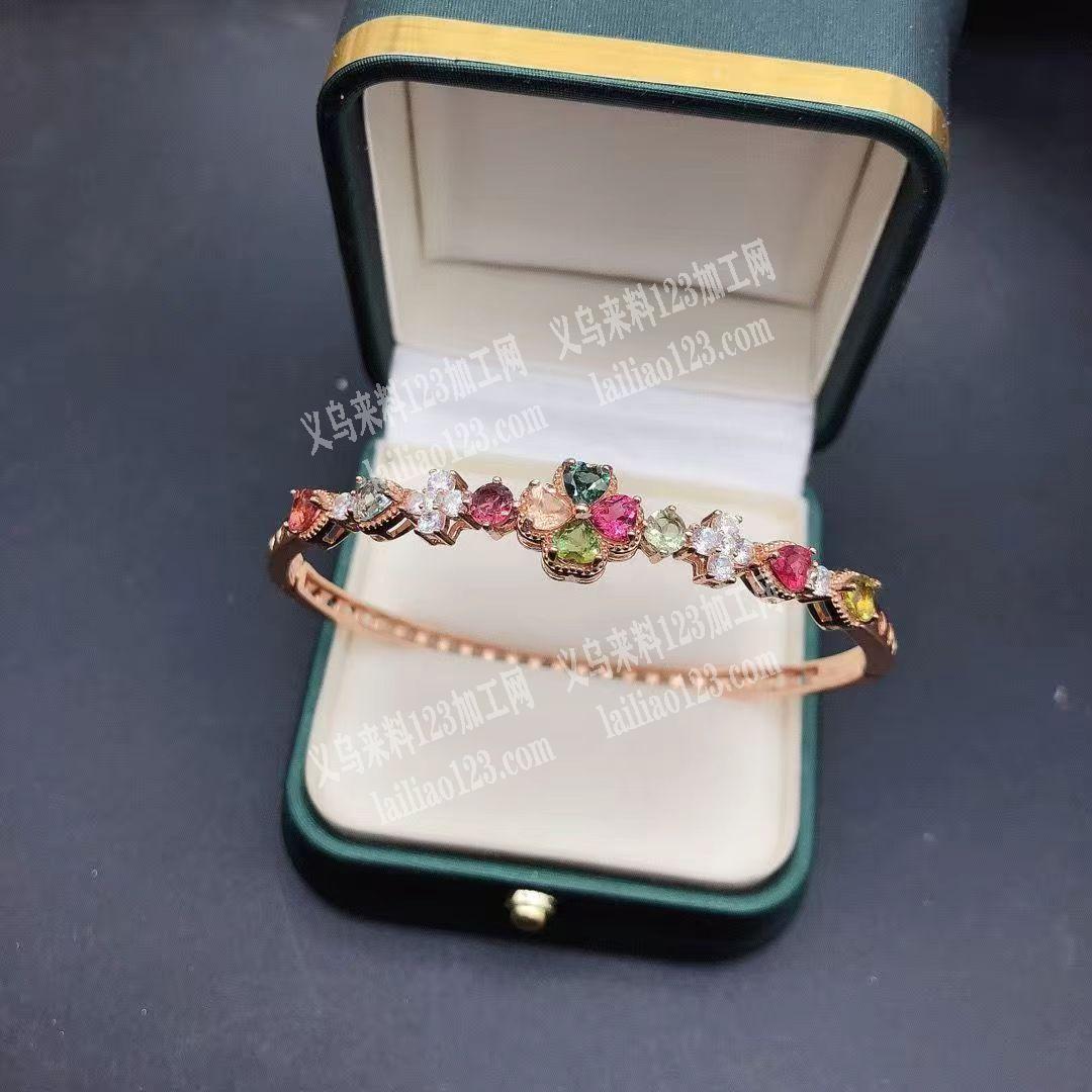 如图不锈钢手镯成品订单，寻找可以直接做成