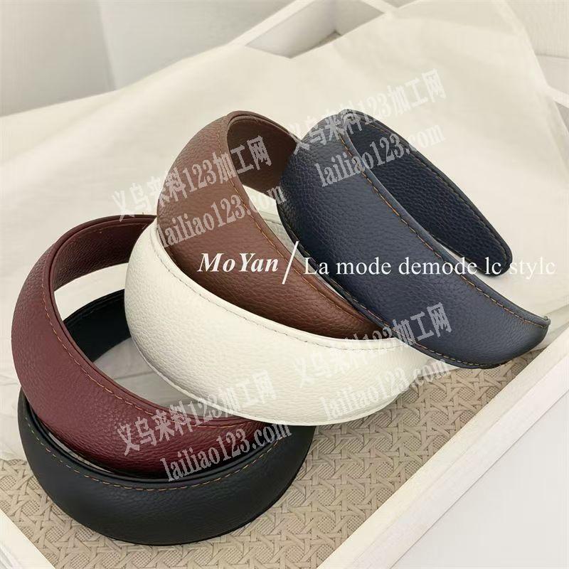 皮革踩线做发箍，如图，寻找专业做踩线的高