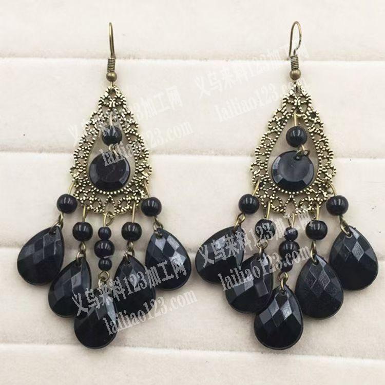 压铸的合金耳环订单，如图，寻找耳环工厂，