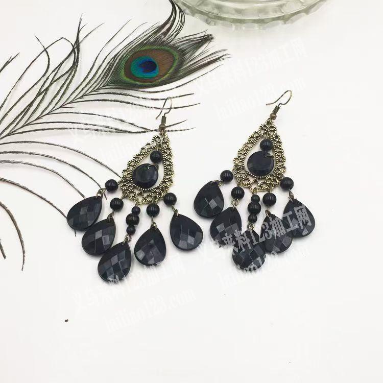 压铸的合金耳环订单，如图，寻找耳环工厂，