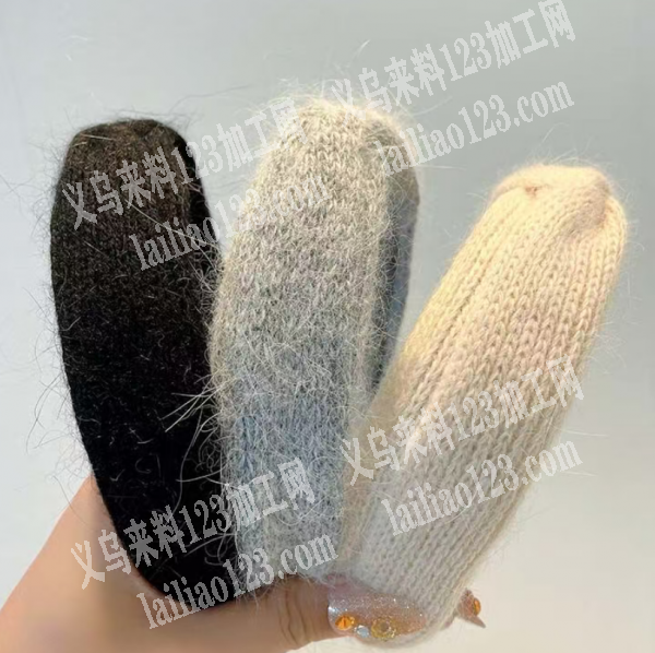 寻找毛线发箍成品的工厂，毛线编织的发箍成