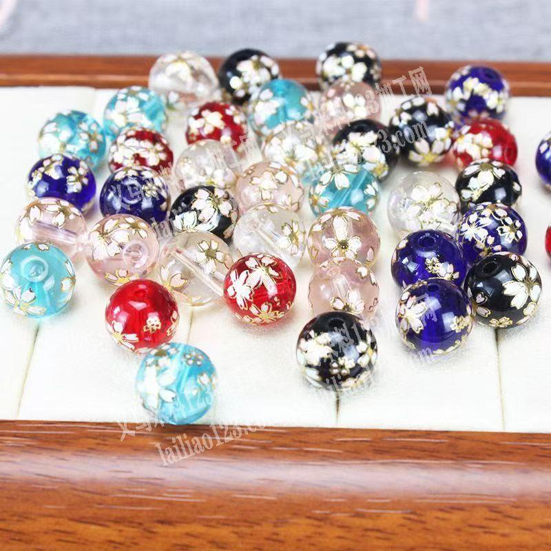 圆珠上面印花外发加工，如图效果的，寻找印