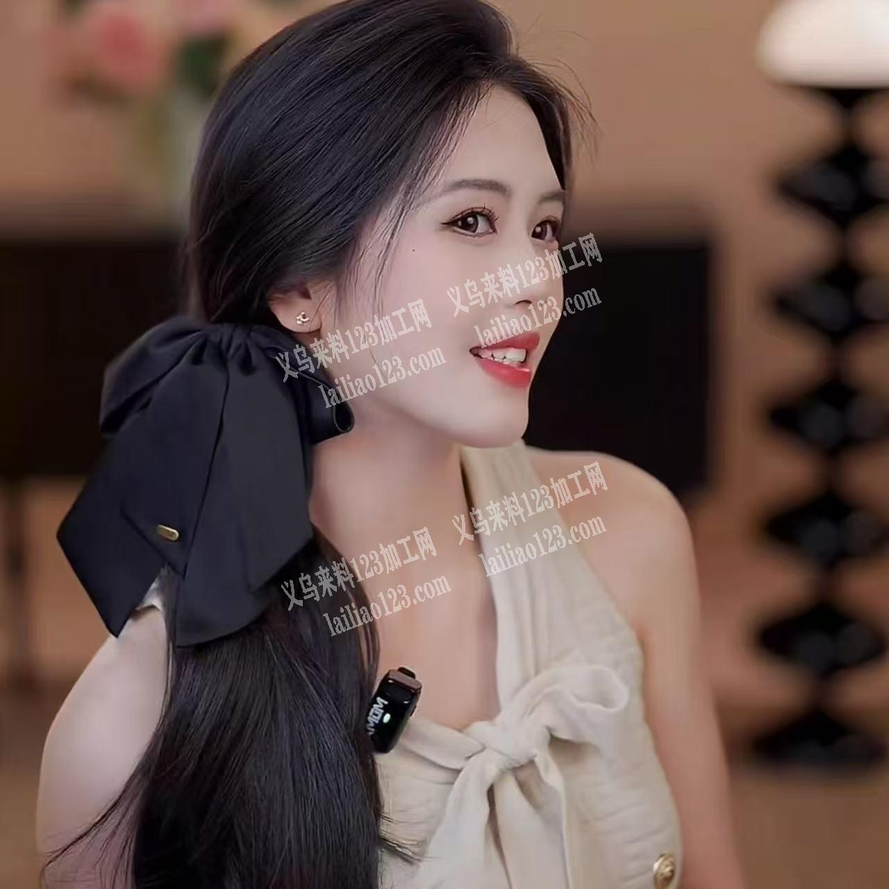 如图，寻找专业做这个布艺蝴蝶结成品的工厂