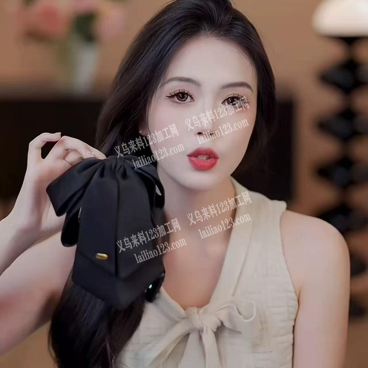 如图，寻找专业做这个布艺蝴蝶结成品的工厂