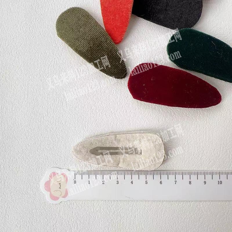 发夹包布贴布的手工活。寻找会做的手工活加