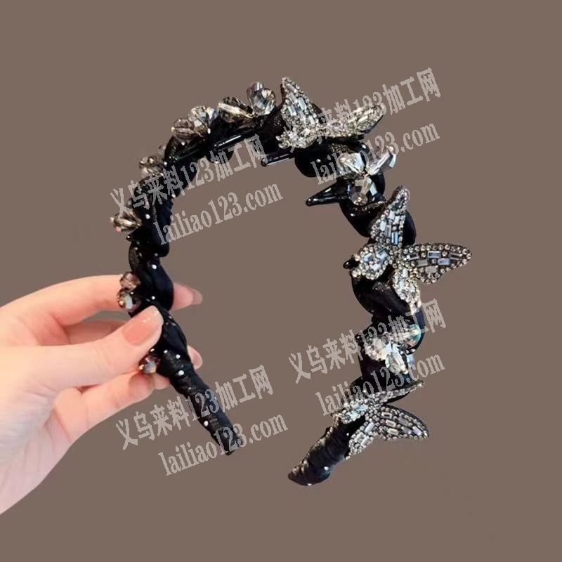 发箍手工活外发，如图，这个爆款的手工发箍