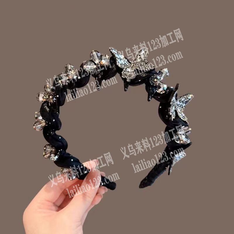 发箍手工活外发，如图，这个爆款的手工发箍