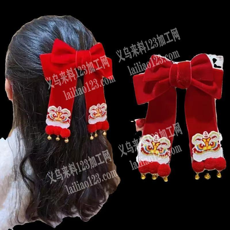 寻找成品工厂要专业做这种布艺发夹的工厂要