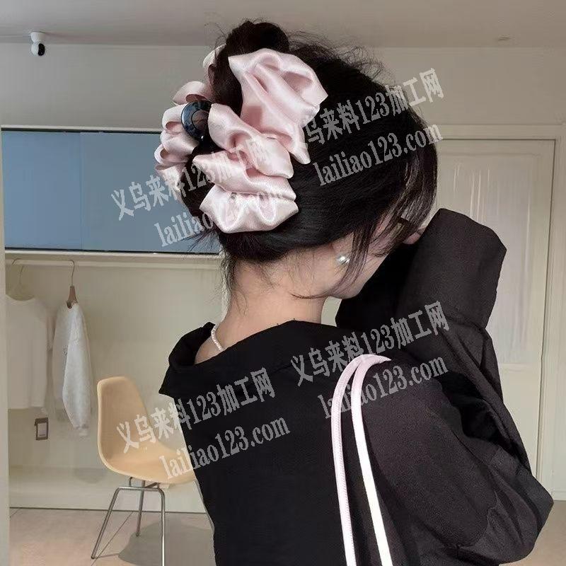 布艺泡泡袖抓夹订单，如图，有订单，采购现