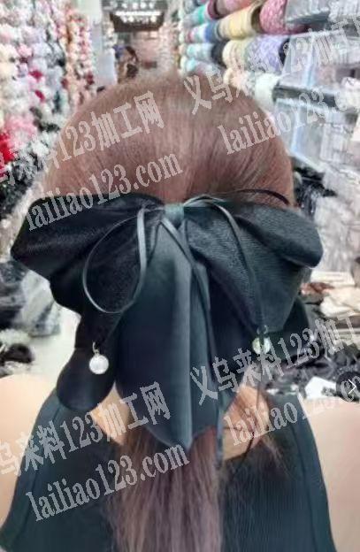 布艺蝴蝶结成品订单，。如图，头饰订单，寻