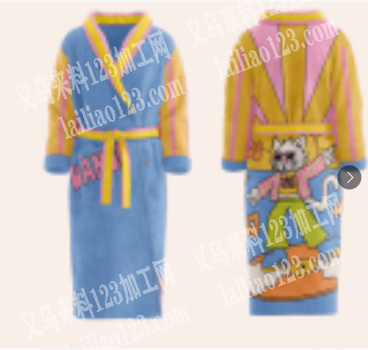 公司有睡衣长袍订单外发加工，寻找专业做睡