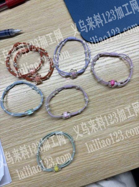 手工发圈成品订单，如图，找能做这个发圈加