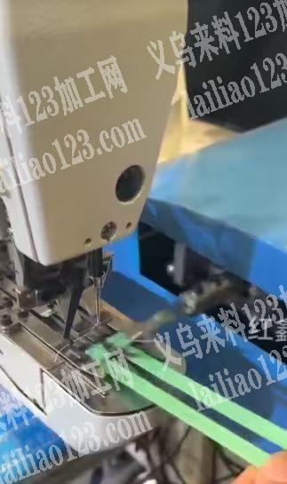 10万织带折头打套结外发加工，如图，寻找