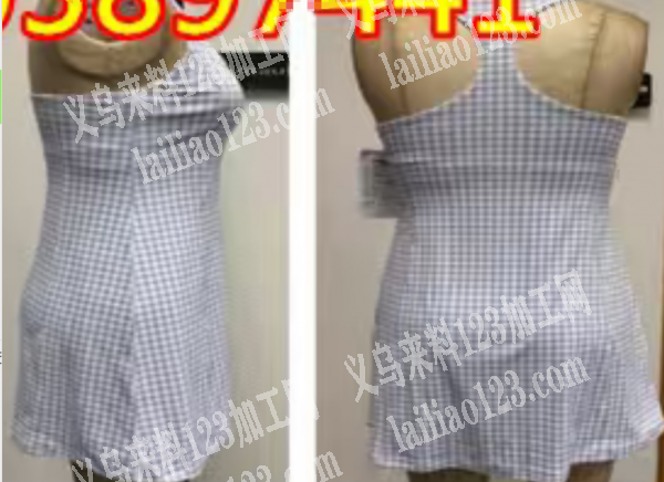 女士背心裙，寻找服装加工厂，外发加工，请