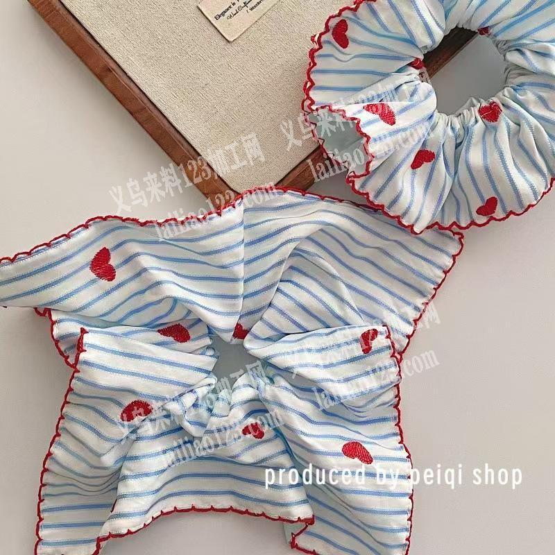 寻找花样机加工厂，做这个布艺发圈。能做的