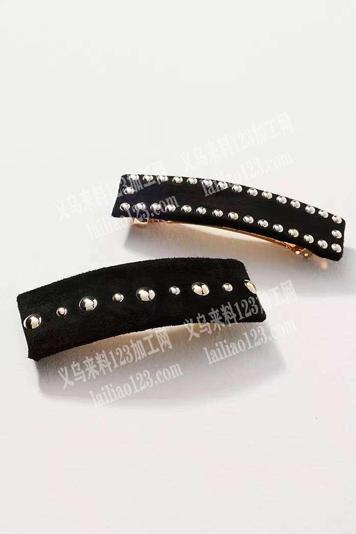 发夹外发加工，如图，寻找可以做此类发饰的