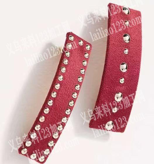 布艺绒布的发夹订单，寻找厂家，寻找可以做