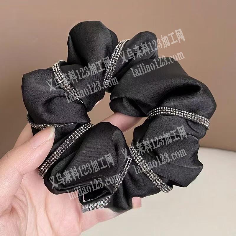 寻找专业做布艺发圈的工厂，这个大肠圈，寻