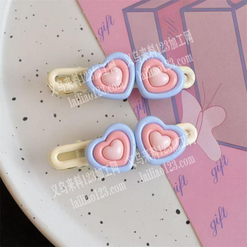 发夹粘胶的手工活外发加工，。寻找会做发夹