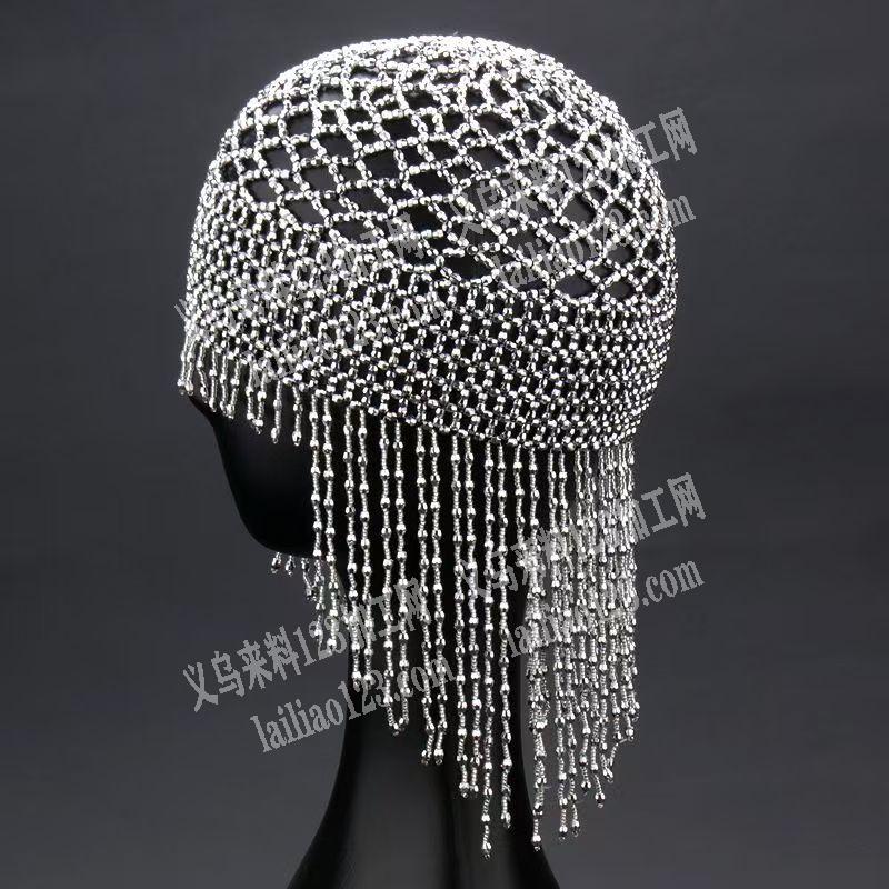 穿珠子编织帽子订单，手工订单，如图，寻找