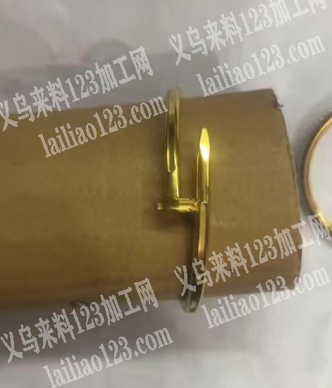 钉子手镯上面点钻外发加工，寻找义乌点钻的