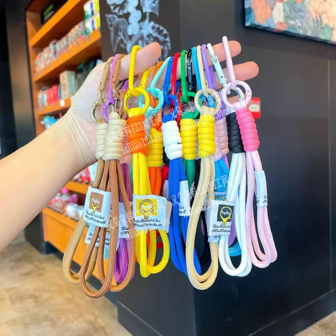 编绳的挂绳订单，如图，如图手工编绳的，谁